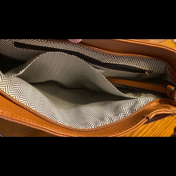 Brown satchel bag - Picture 5 of 6